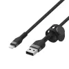 Lightning-kabel Belkin CAA010BT1MBK 1 m zwart USB A naar USB C