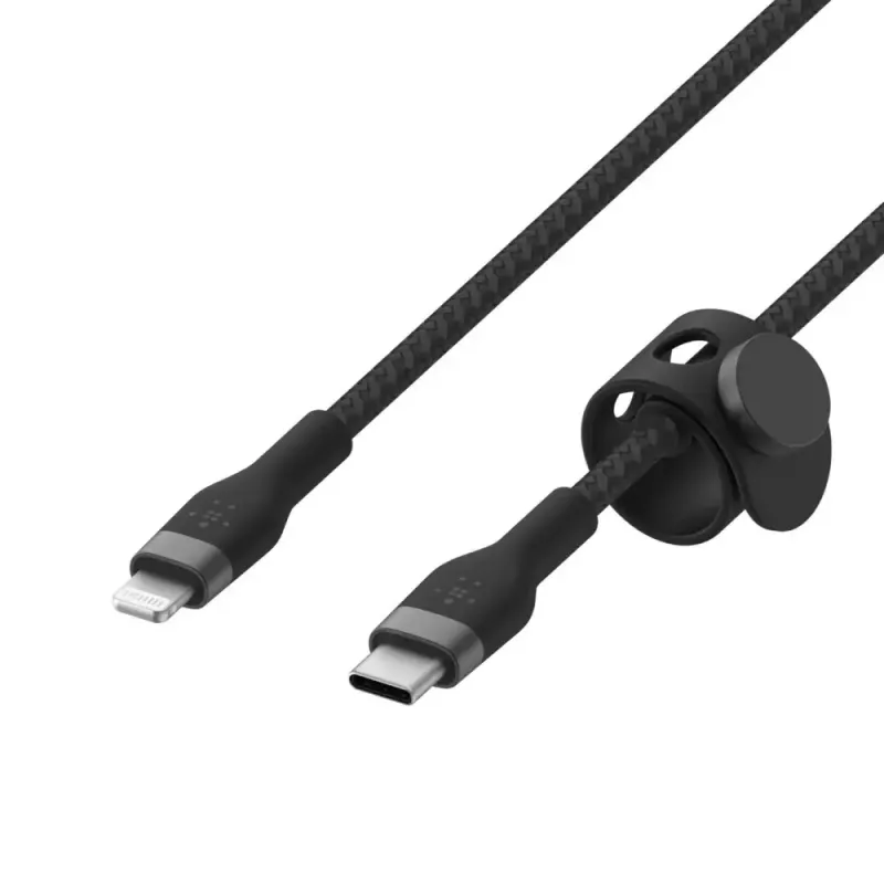 Lightning-kabel Belkin CAA011BT2MBK 2 m zwart USB-C naar Lightning