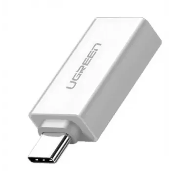 Ugreen 30155 kabeladapter USB-A USB-C wit