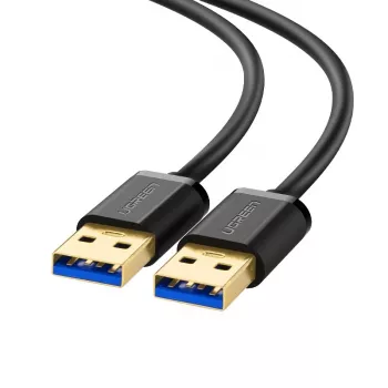 Ugreen 10370 USB-kabel USB 3.2 Gen 1 (3.1 Gen 1) 1 m USB A zwart