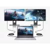 Conceptronic USB-C-naar-HDMI-kabel, stekker naar stekker, 4K 60Hz, 2 m, USB Type-C, HDMI, stekker, stekker, recht