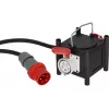 Brennenstuhl verlengsnoer 2m 2 AC stopcontacten outdoor zwart rood wit