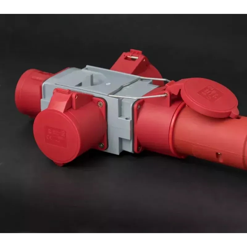 Netstekker-adapter Brennenstuhl 1081670 400V 32A grijs rood