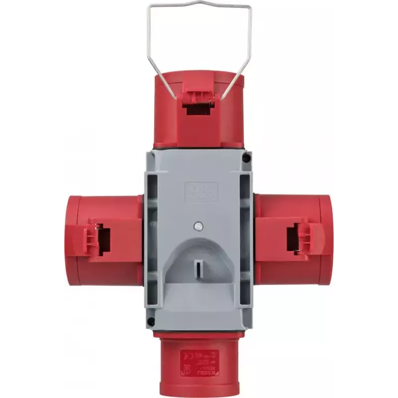 Netstekker-adapter Brennenstuhl 1081670 400V 32A grijs rood
