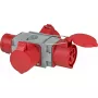 Netstekker-adapter Brennenstuhl 1081670 400V 32A grijs rood