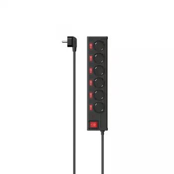 Hama 00223158 slimme stekkerdoos 6 AC-uitgangen 1,4 m 3680 W