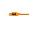 USB-kabel Tether Tools CU61RT15-ORG 4,6 m USB 3.2 Gen 1 Micro-USB B oranje