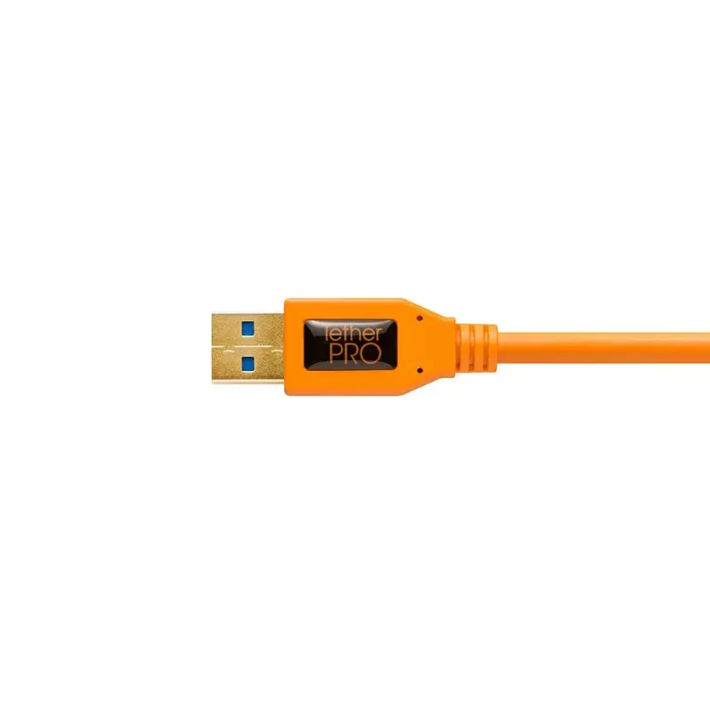 USB-kabel Tether Tools CU61RT15-ORG 4,6 m USB 3.2 Gen 1 Micro-USB B oranje