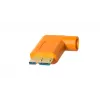 USB-kabel Tether Tools CU61RT15-ORG 4,6 m USB 3.2 Gen 1 Micro-USB B oranje
