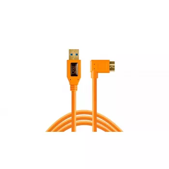 USB-kabel Tether Tools CU61RT15-ORG 4,6 m USB 3.2 Gen 1 Micro-USB B oranje