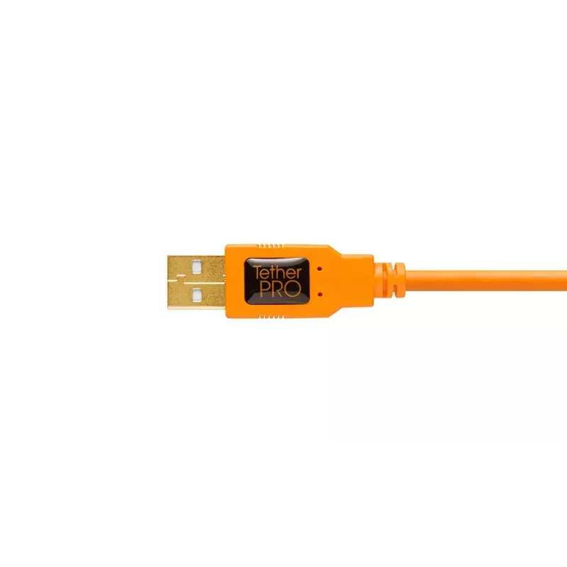 USB-kabel Tether Tools CU5430ORG 4,6m USB A naar Micro-USB B oranje