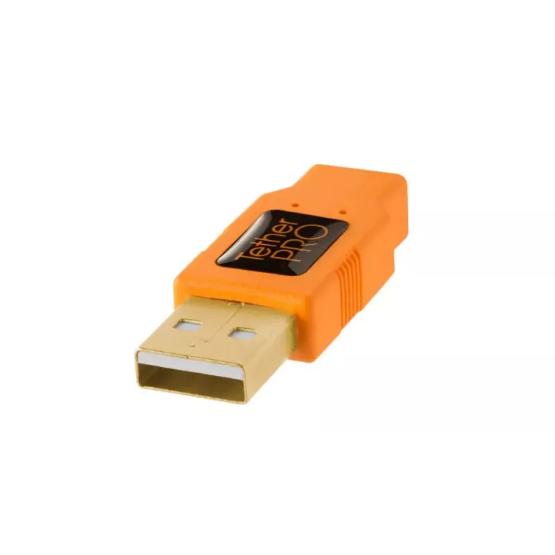 USB-kabel Tether Tools CU5430ORG 4,6m USB A naar Micro-USB B oranje