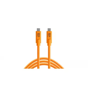 USB-kabel Tether Tools CUC15-ORG 4,6 m USB 3.2 Gen 1 USB C oranje