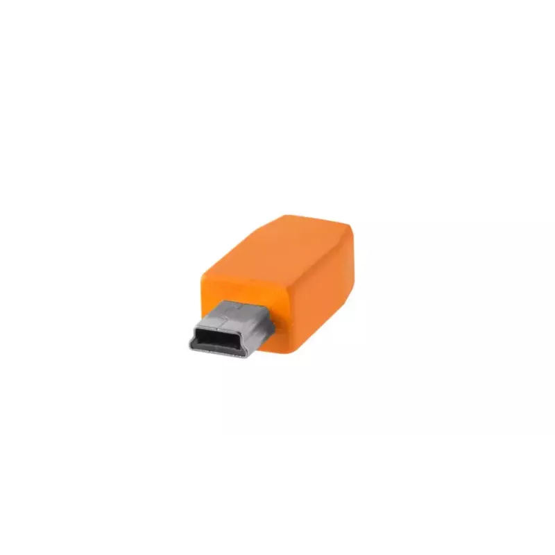 USB-kabel Tether Tools CUC2415-ORG 4,6m USB 2.0 USB C Mini-USB B oranje