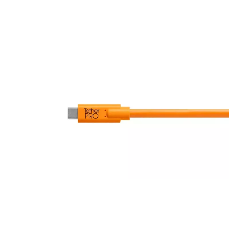 USB-kabel Tether Tools CUC2415-ORG 4,6m USB 2.0 USB C Mini-USB B oranje