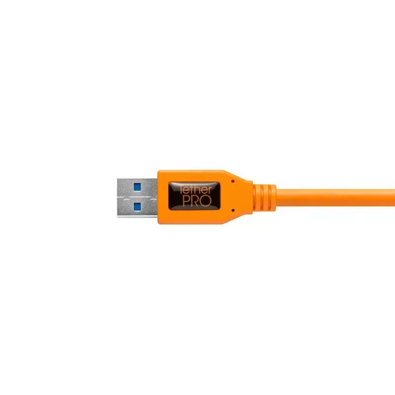 USB-kabel Tether Tools CU3017 5m USB 3.2 Gen 1 oranje