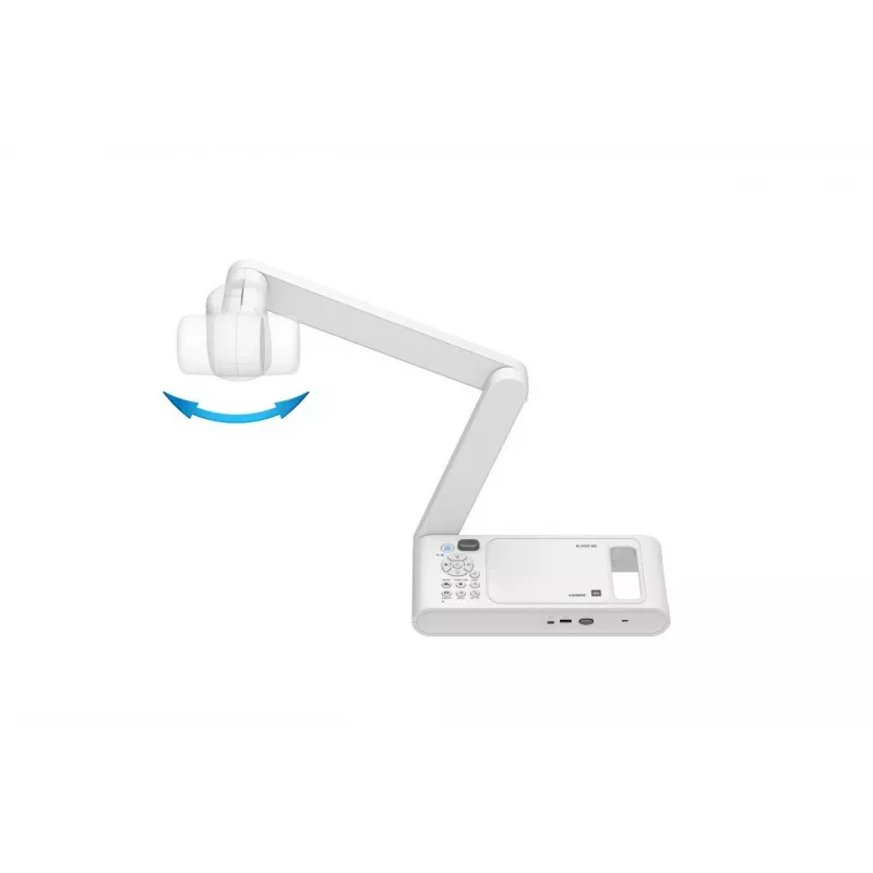 Epson ELPDC30 V12HB09080 documentcamera, 4K UHD (3840 x 2160), 13 MP, 23x digitale / 10x optische zoom, CMOS, HDMI/USB/wifi, wit