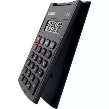 Canon AS-8 zakrekenmachine zakformaat display grijs