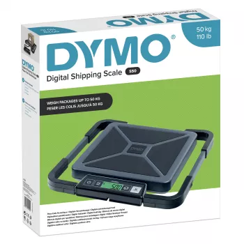 DYMO S50 digitale verzendweegschaal | 50 kg capaciteit | USB/netvoeding of AAA-batterij