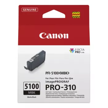 Canon PFI-5100 MBK inktpatroon 1 stuk origineel matzwart