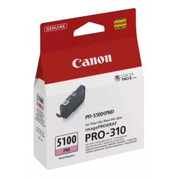 Canon PFI-5100 PM inktpatroon 1 stk. origineel fotomagenta