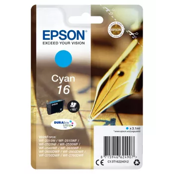 Epson Pen and crossword eenheidspack cyaan 16 DURABrite Ultra inkt