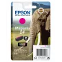 Epson Elephant singlepack magenta 24 Claria Photo HD inkt, standaardopbrengst, magenta, pigmentinkt, 4,6 ml, 1 stuk, 360 pagina's