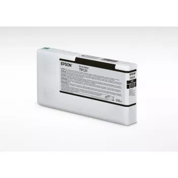 Epson T9131 fotozwart inktpatroon (200 ml), standaardopbrengst, fotozwart, kleurstofinkt, 200 ml, 1 stk.