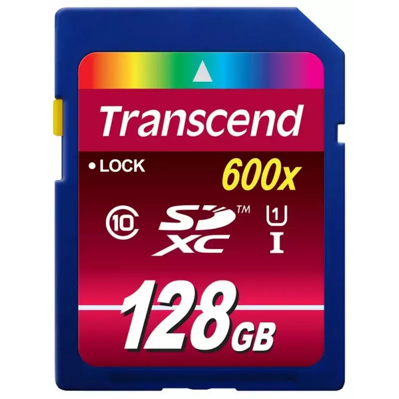 Flashgeheugen Transcend 128 GB SDXC UHS-I 600x TS128GSDXC10U1