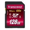 Flashgeheugen Transcend 128 GB SDXC UHS-I 600x TS128GSDXC10U1