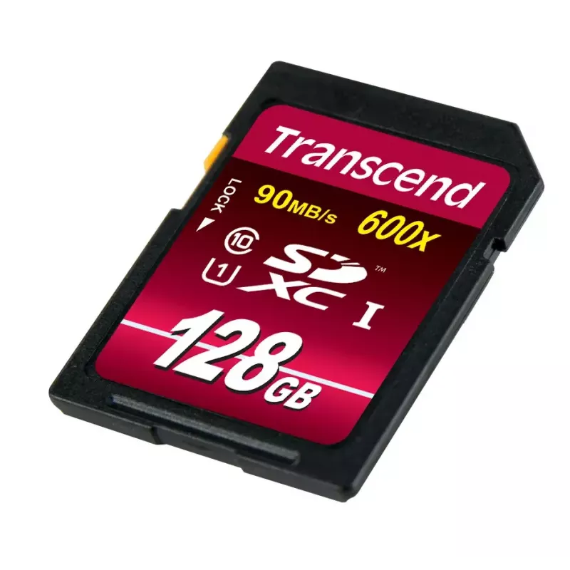 Flashgeheugen Transcend 128 GB SDXC UHS-I 600x TS128GSDXC10U1