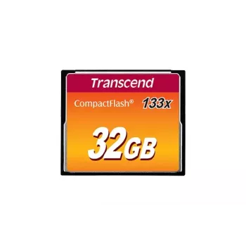 Flashgeheugen Transcend 32GB CompactFlash 133x TS32GCF133