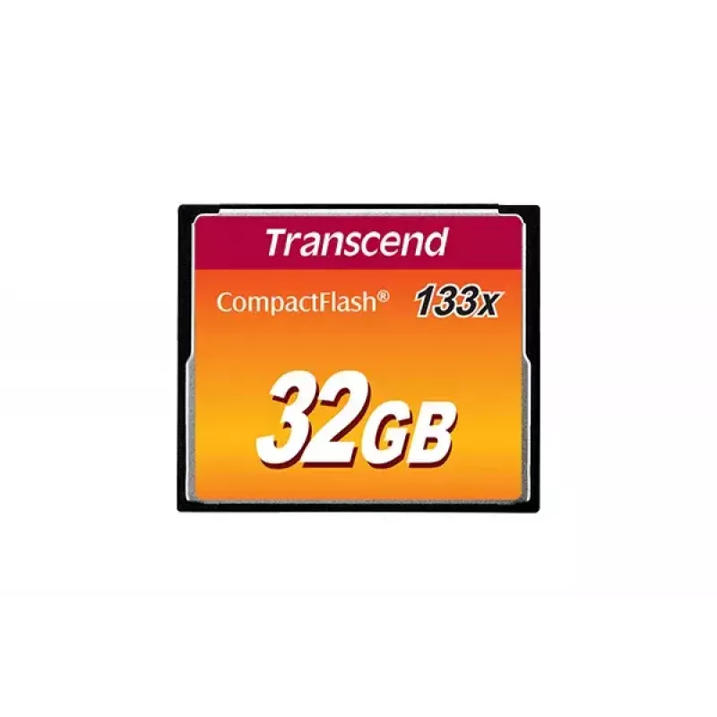 Flashgeheugen Transcend 32GB CompactFlash 133x TS32GCF133