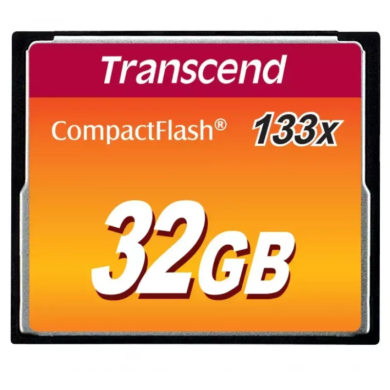 Flashgeheugen Transcend 32GB CompactFlash 133x TS32GCF133