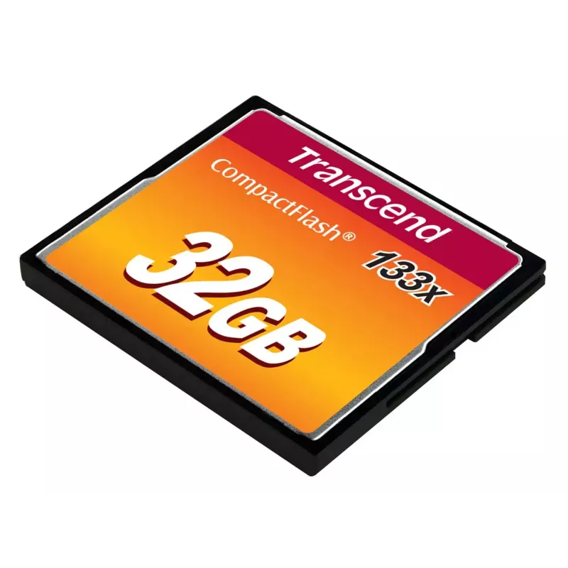 Flashgeheugen Transcend 32GB CompactFlash 133x TS32GCF133