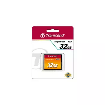 Flashgeheugen Transcend 32GB CompactFlash 133x TS32GCF133