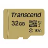 Flashgeheugen Transcend 32 GB MicroSDHC UHS-I 500S