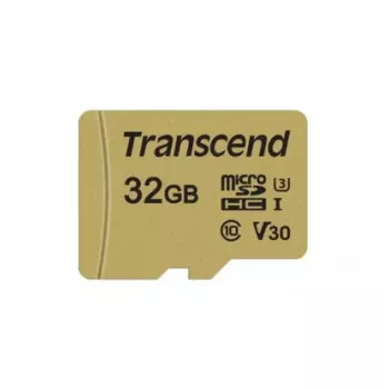 Flashgeheugen Transcend 32 GB MicroSDHC UHS-I 500S