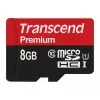 Flashgeheugen Transcend 8 GB MicroSDHC Class 10 UHS-I TS8GUSDCU1