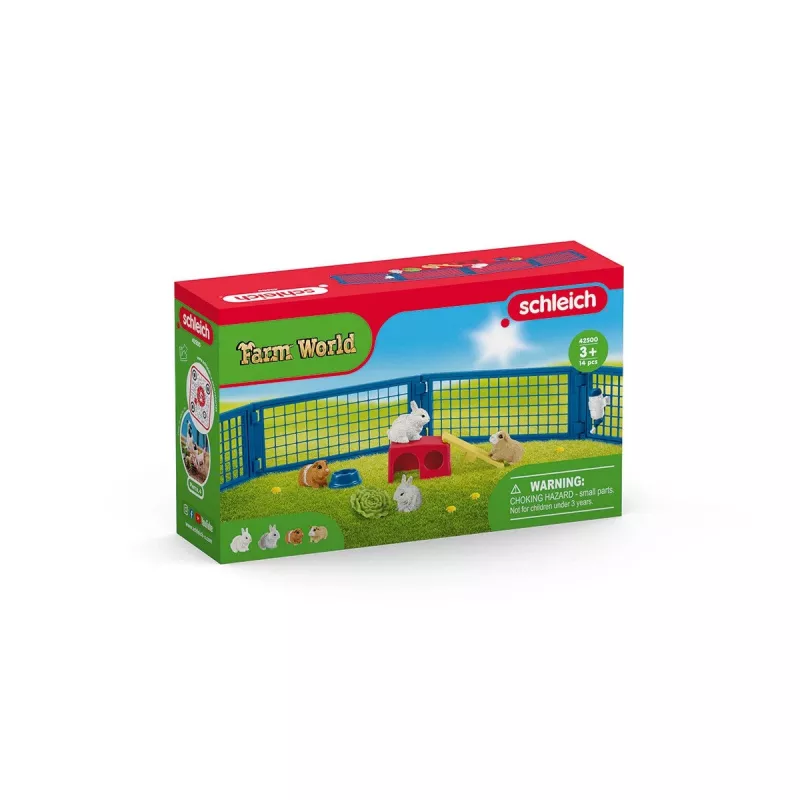 Konijnen- en caviahok Schleich FARM WORLD 42500