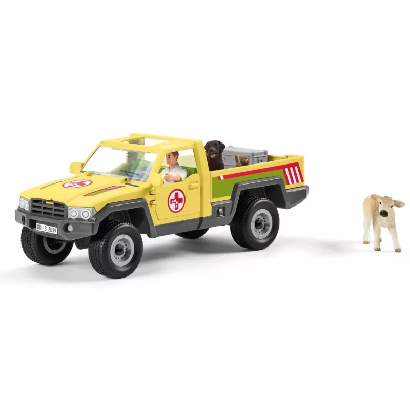 Dierenartsbezoek op de boerderij Schleich FARM WORLD 42503