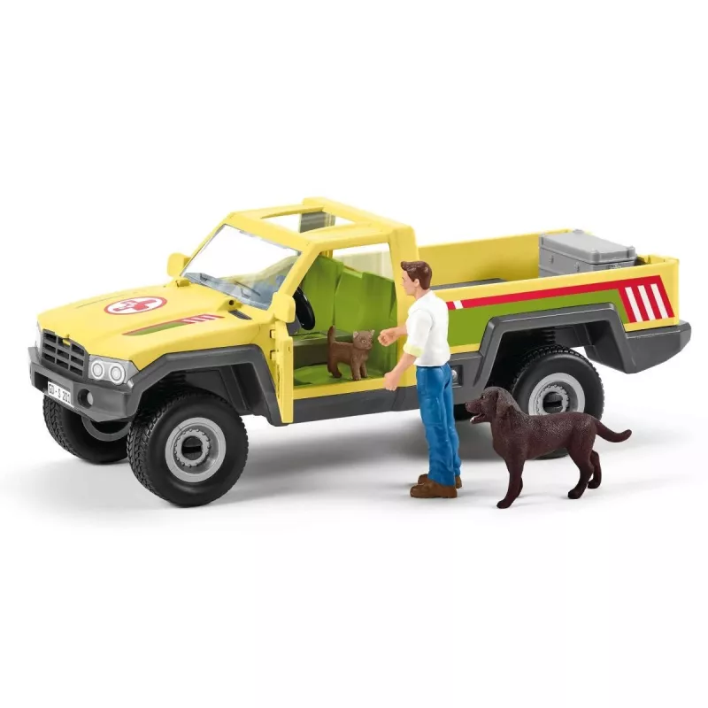 Dierenartsbezoek op de boerderij Schleich FARM WORLD 42503