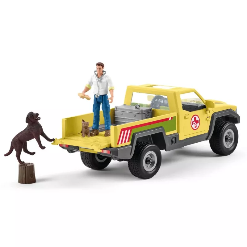 Dierenartsbezoek op de boerderij Schleich FARM WORLD 42503
