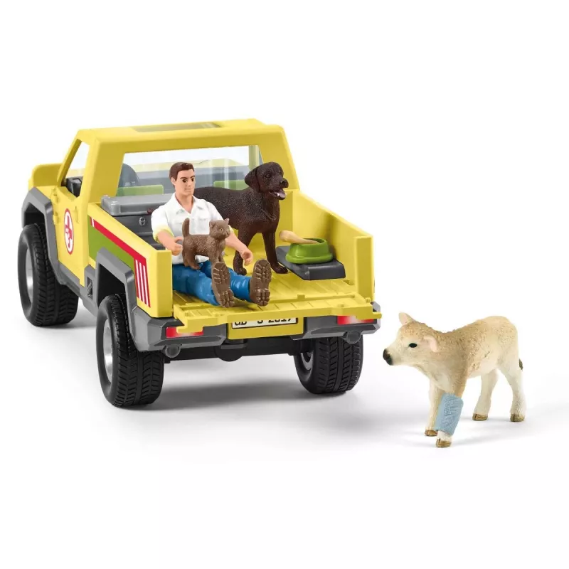 Dierenartsbezoek op de boerderij Schleich FARM WORLD 42503
