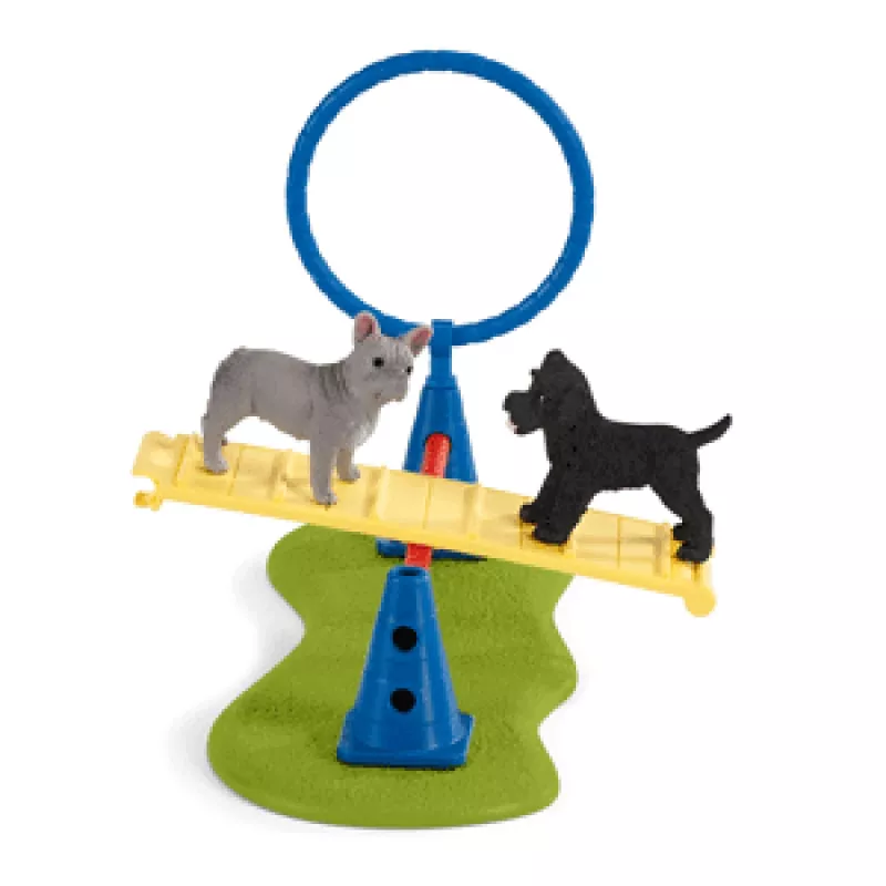 schleich Farm Life puppy agility-training, Farm World, 3 jaar, veelkleurig