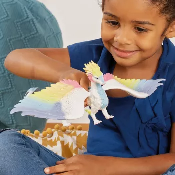 schleich BAYALA regenboogdraak, 5 jaar, eenhoorn / pegasus, eenhoorns & feeën, veelkleurig, kunststof