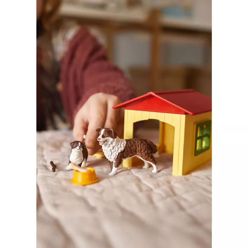 Schleich FARM WORLD hondenhok 42573 veelkleurig aanbevolen leeftijd 3+