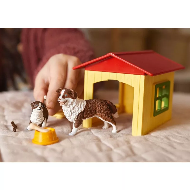 Schleich FARM WORLD hondenhok 42573 veelkleurig aanbevolen leeftijd 3+