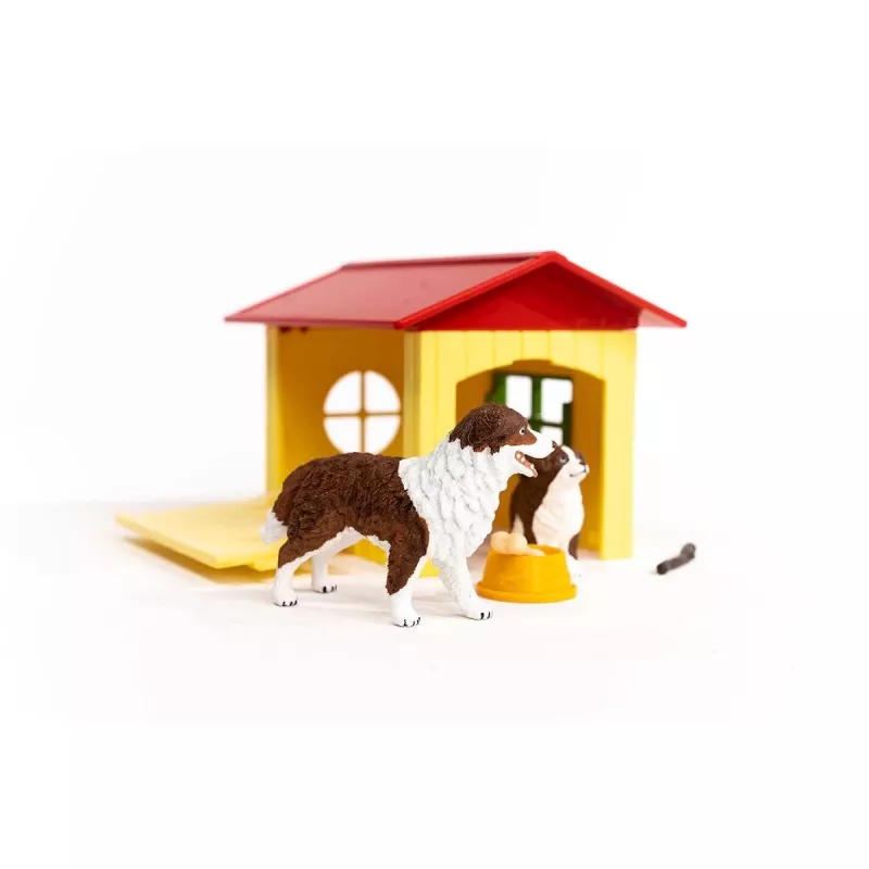 Schleich FARM WORLD hondenhok 42573 veelkleurig aanbevolen leeftijd 3+