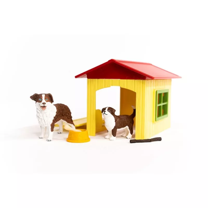 Schleich FARM WORLD hondenhok 42573 veelkleurig aanbevolen leeftijd 3+